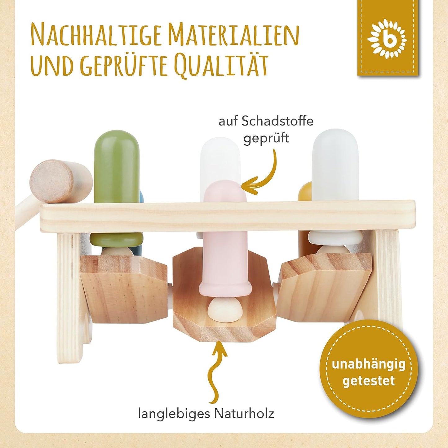 Klopfspiel mit Hammerbank
