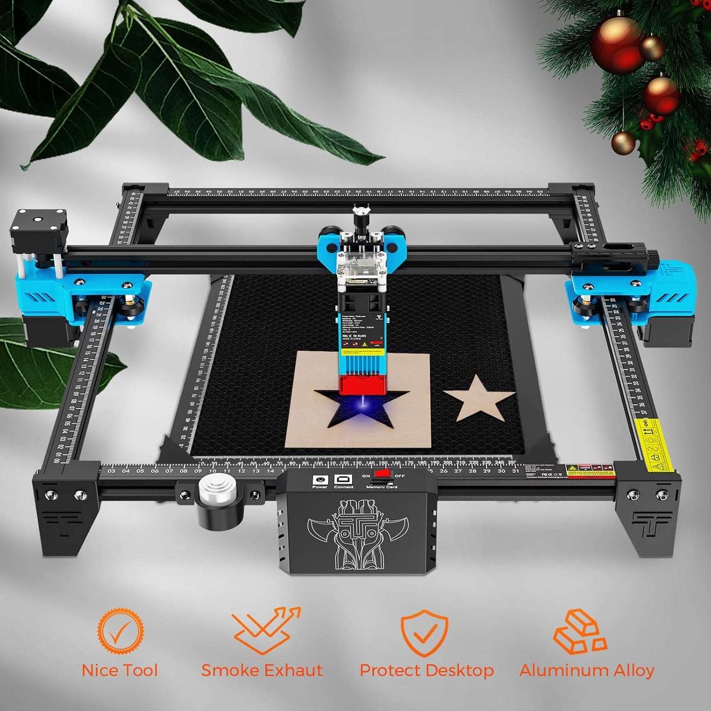 Wabentisch für Laser Graviermaschine, 11.8"x 11.8"x 0.86"