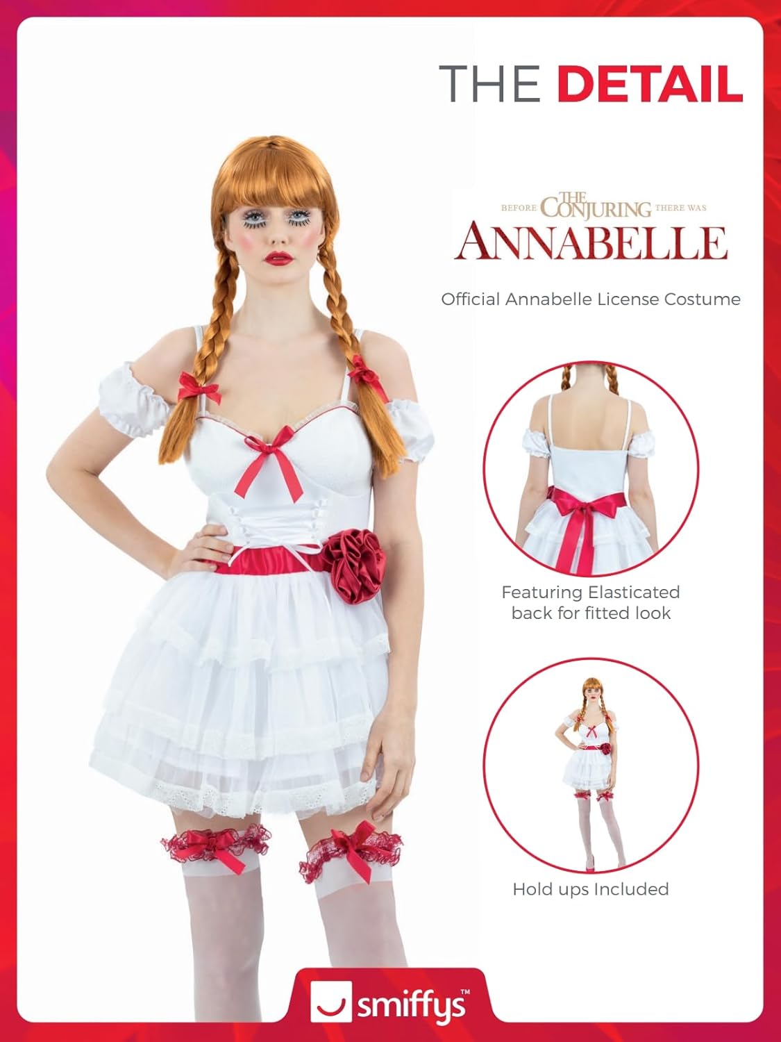 Annabelle Minikleid-Kostüm (Grösse S), Small (UK 8-10)