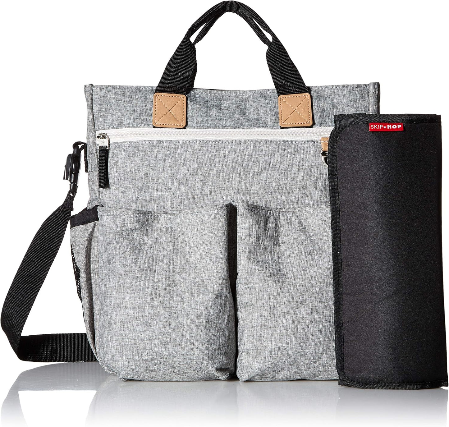 Duo Signature Wickeltasche, Grau