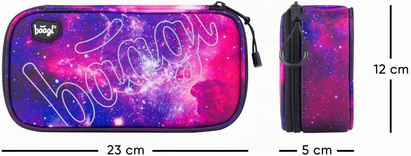 Federmäppchen und Turnbeutel Set, Galaxy