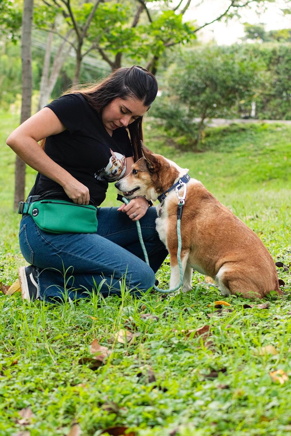 Hundetasche mit verstellbarem Gurt, Bauchtasche/Crossbody-tasche