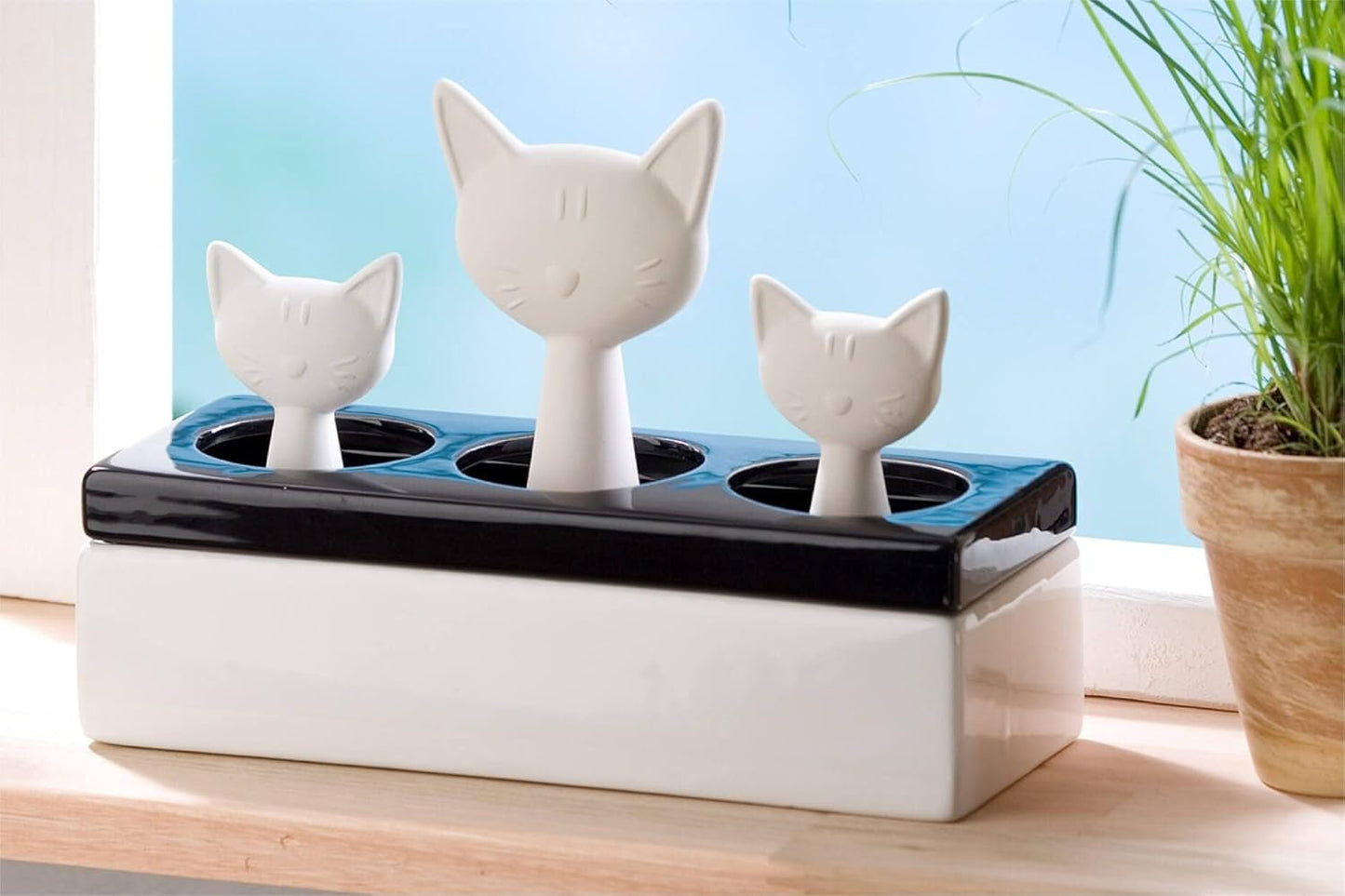 Luftbefeuchter Katzenfamilie