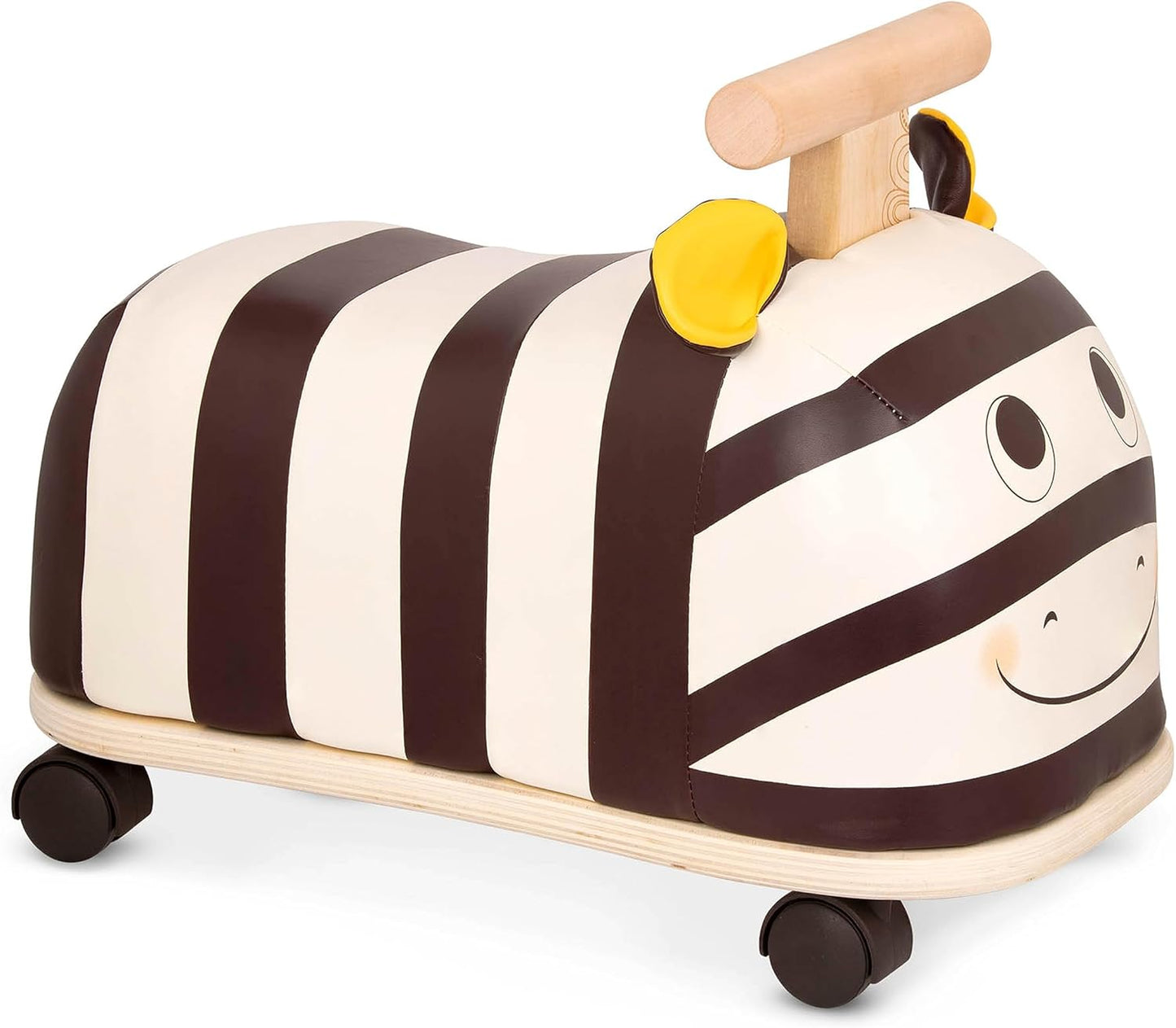 Rutschfahrzeug Zebra aus Holz, Rutscher Zebra