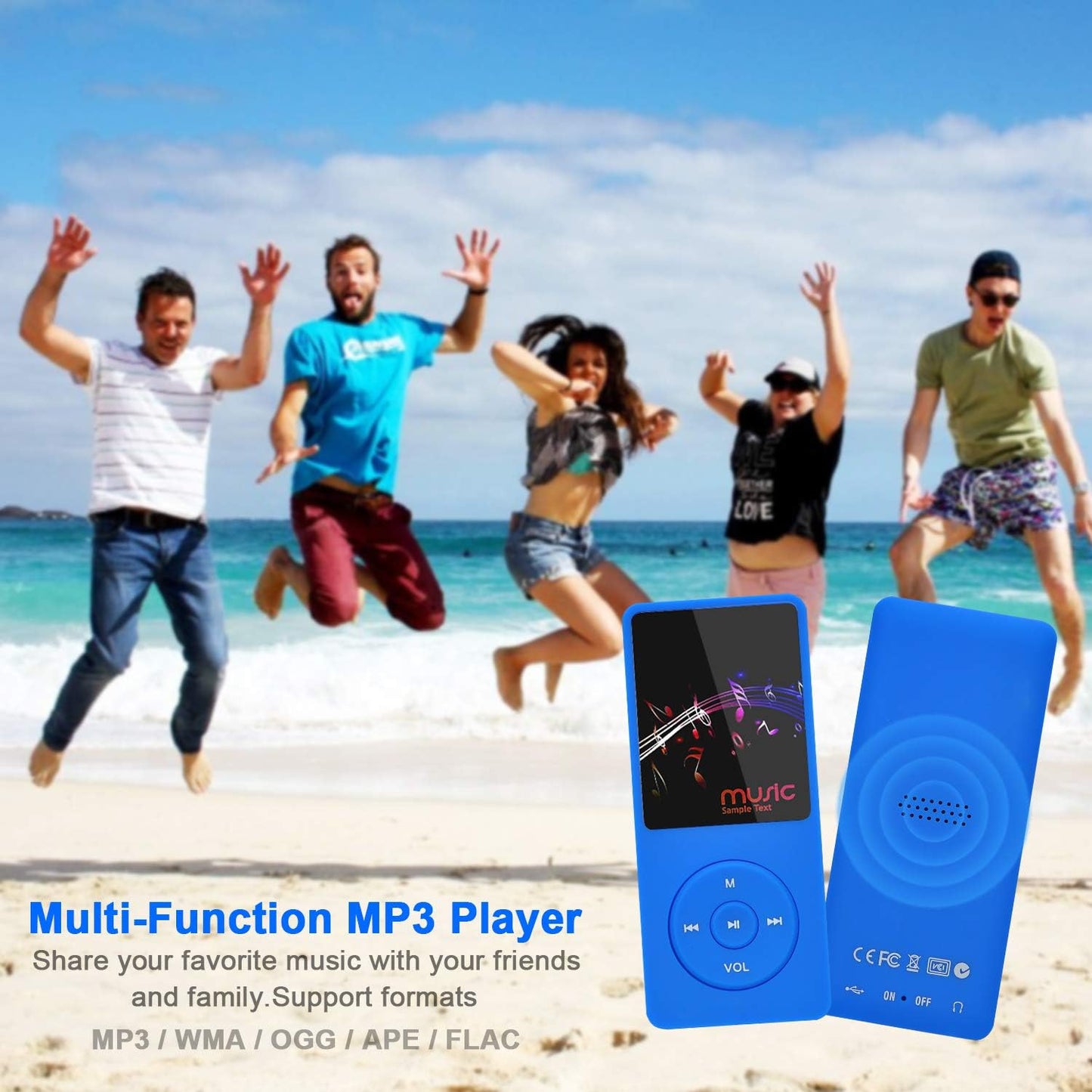 Musik Player, 8G, Navy Blau
