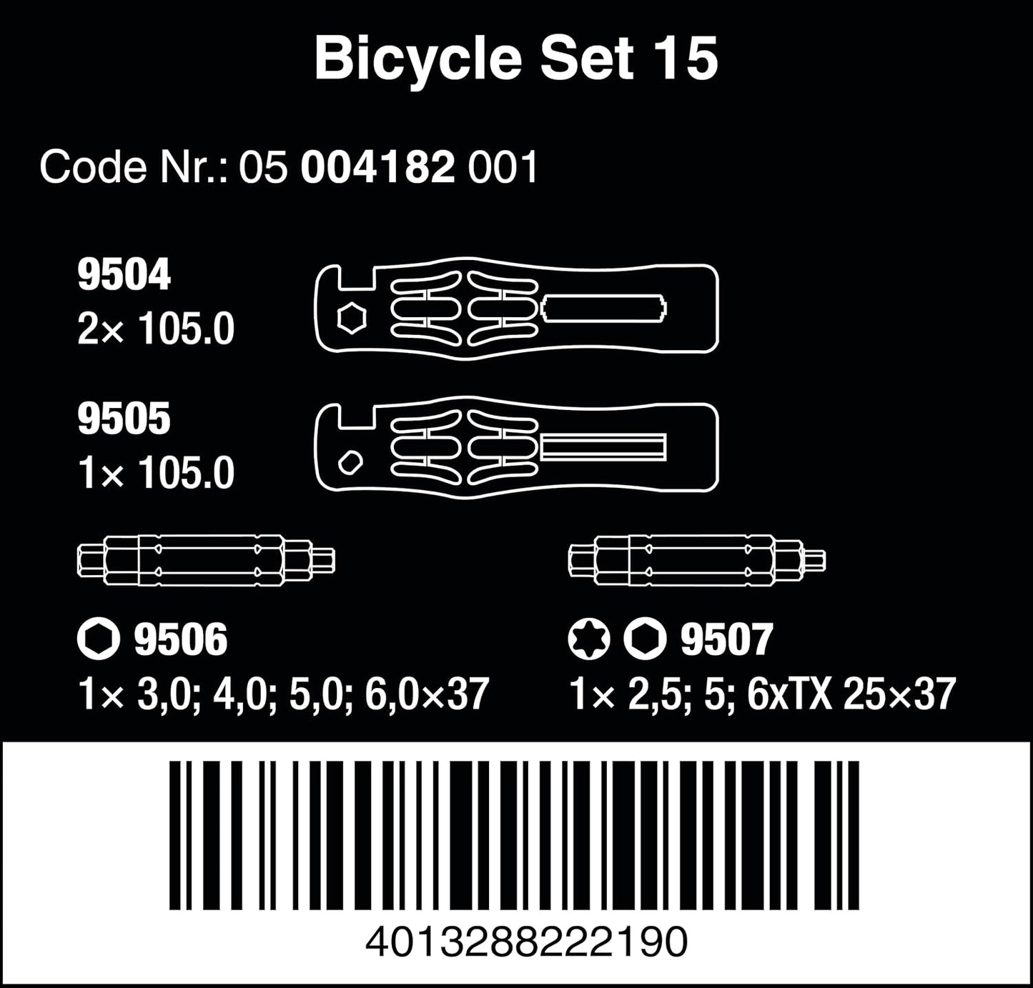 Reifenheber Bicycle Set 15, Reifenheber Satz, 5-teilig Bicycle Set 15