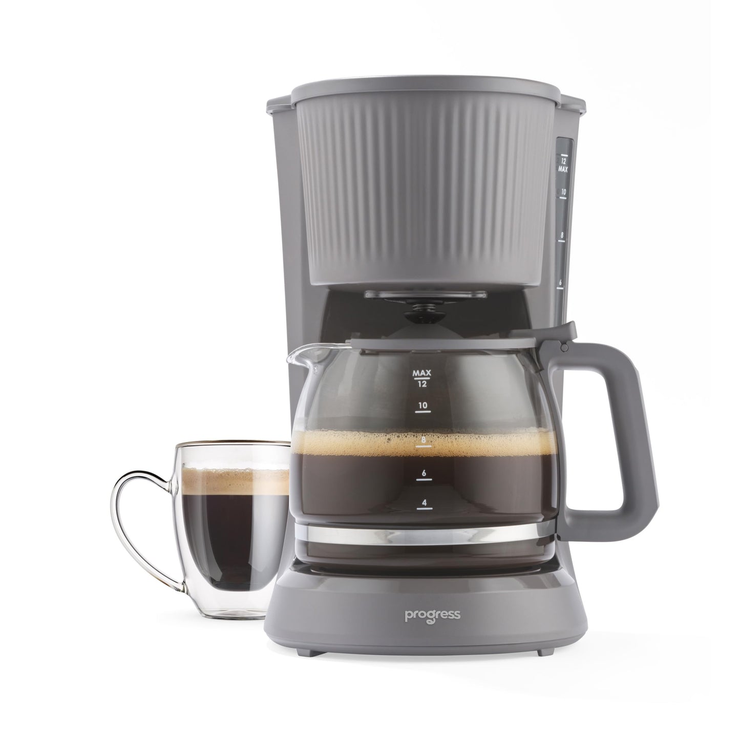 Filterkaffeemaschine mit Glaskanne und Warmhaltefunktion, Kaffeemaschine