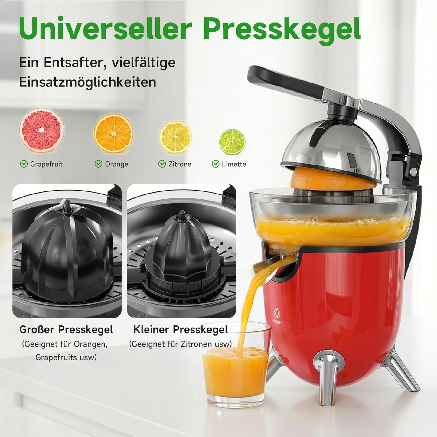 Elektrische Zitruspresse