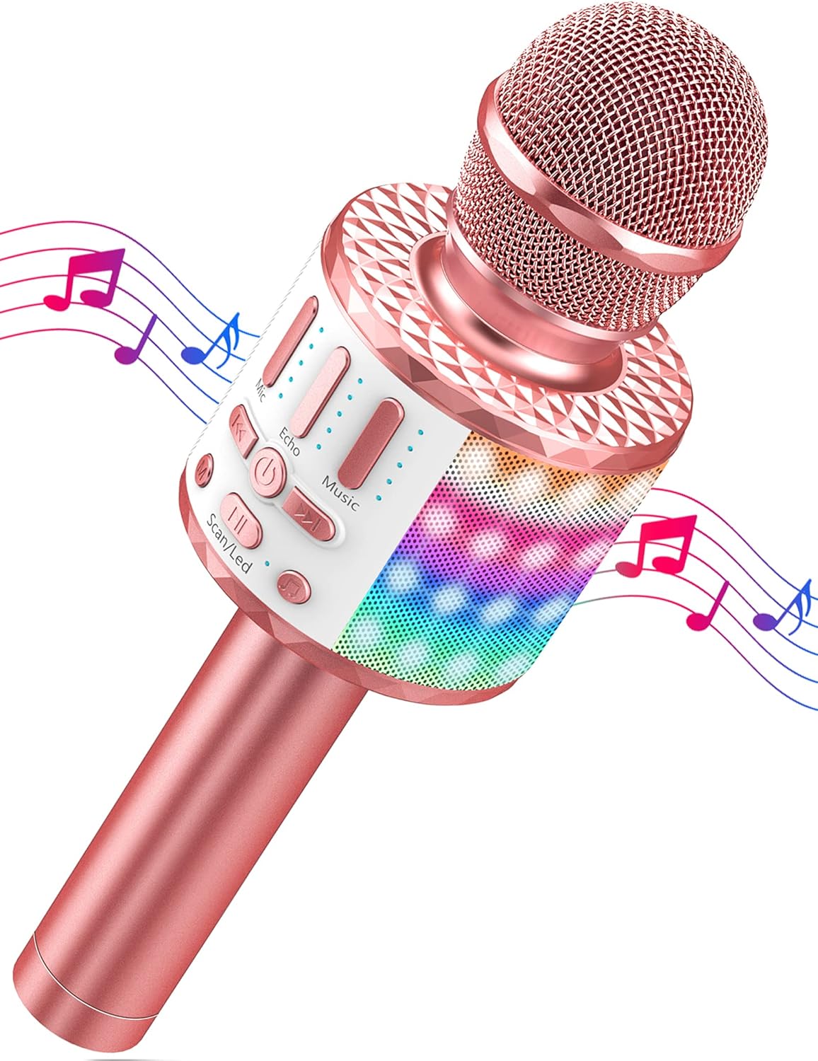 Karaokemikrofone für Kinder, Roségold