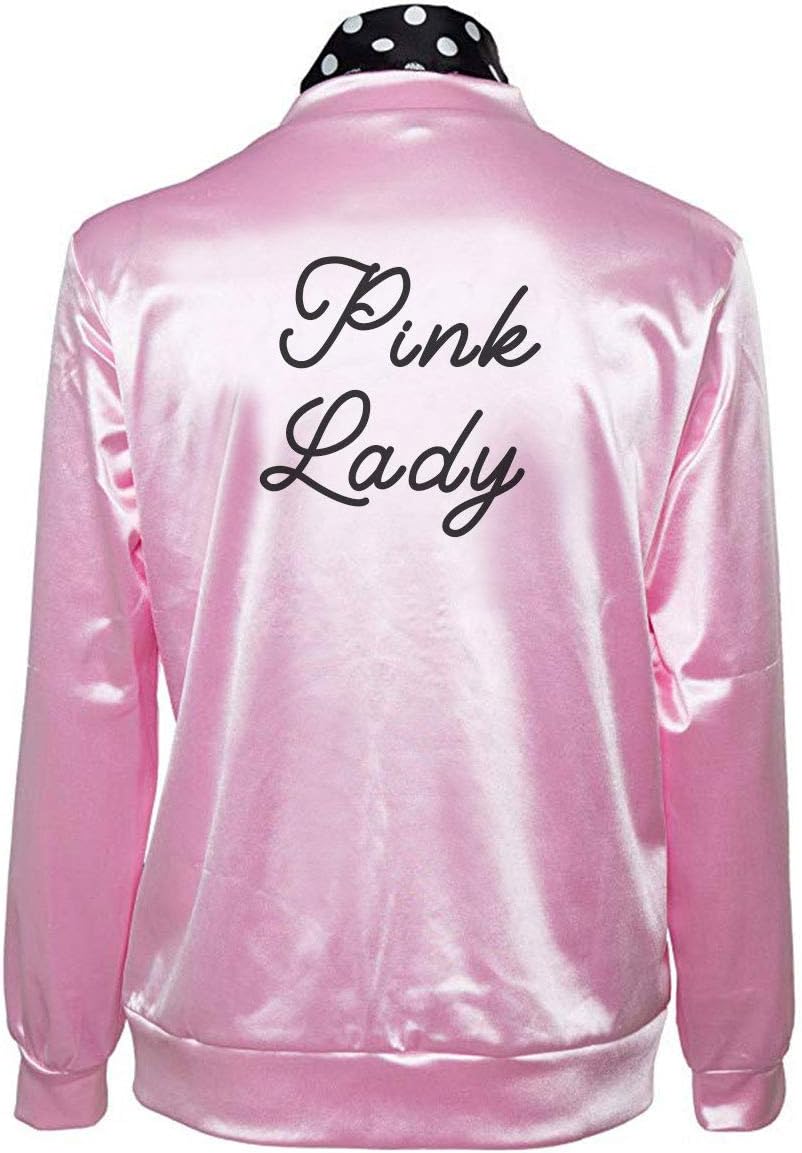 Retro-Damenkostüm Jacke Pink Lady