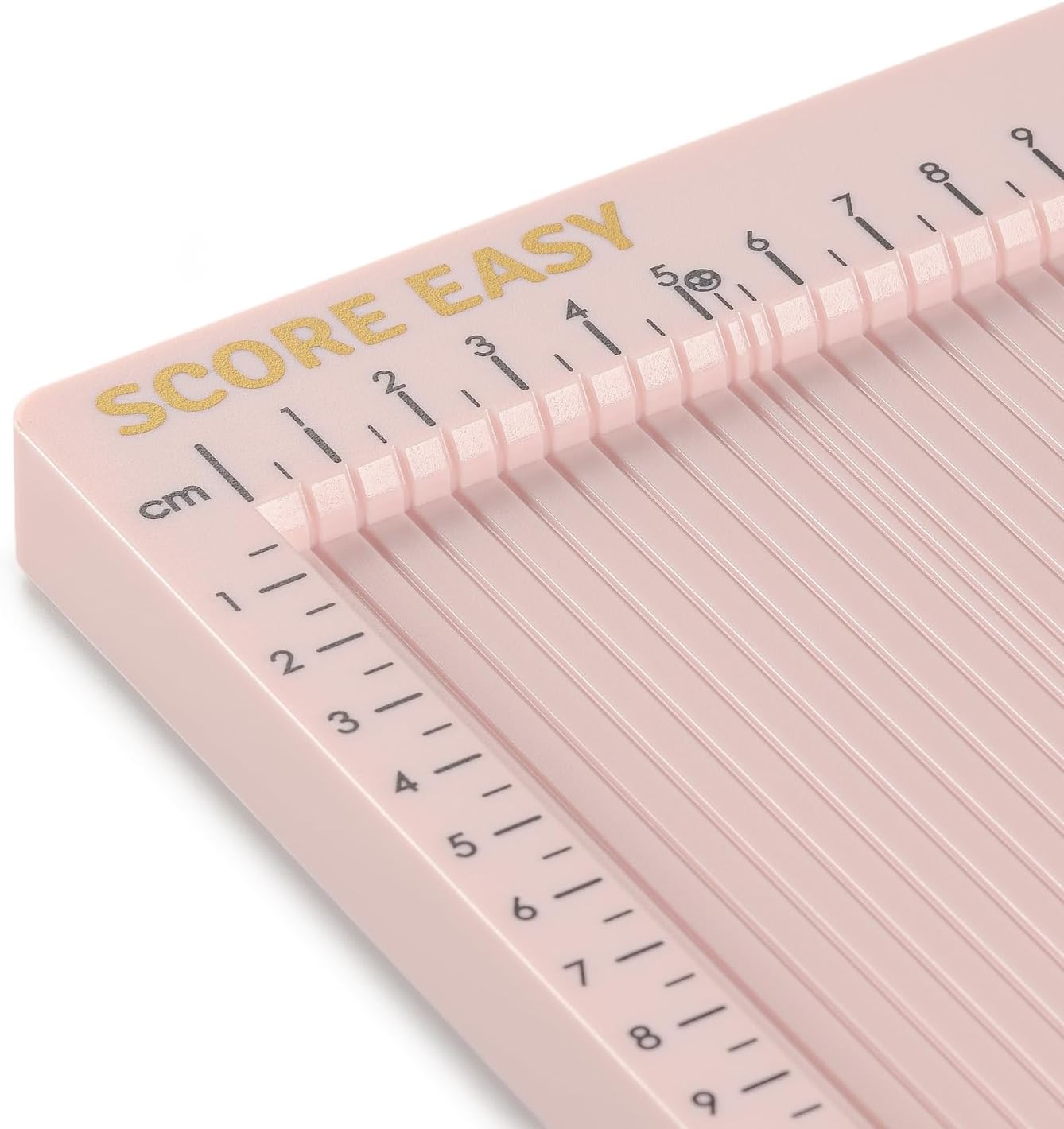 Falzbrett Score Easy mit Falzbein und Lineal, Rosa Single