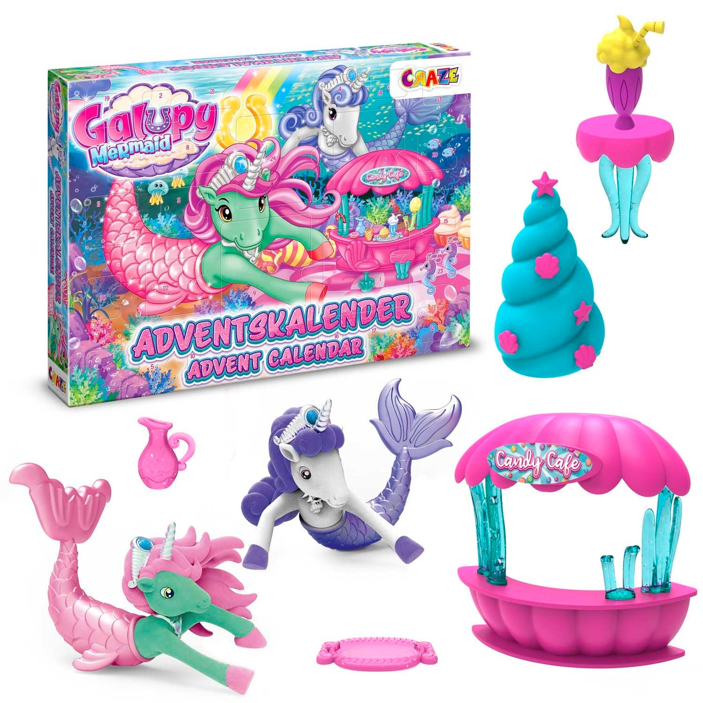 Galupy Mermaid Adventskalender, Galupy Mermaid
