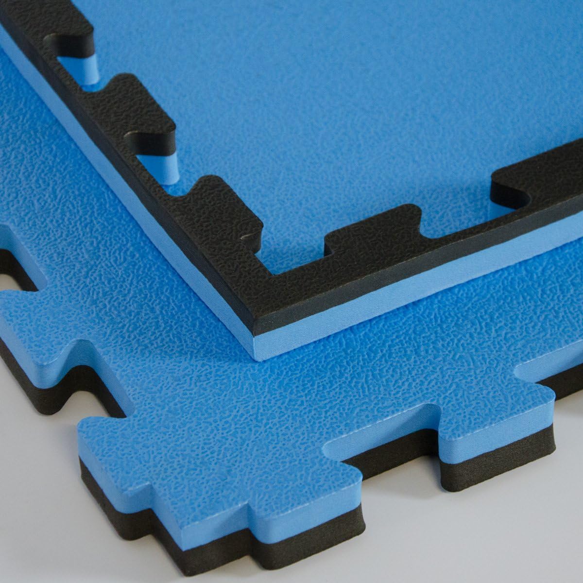 Bodenschutz-Trainingsmatte, Schwarz-blau