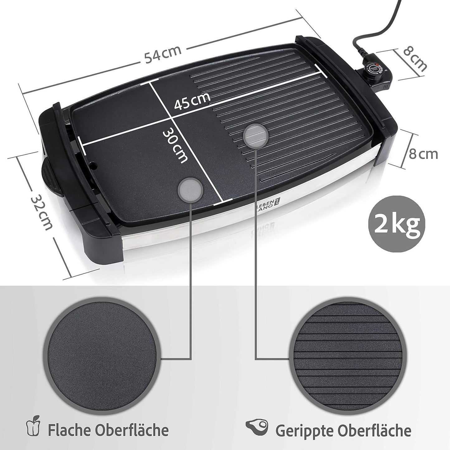 Elektrogrill, Manuell