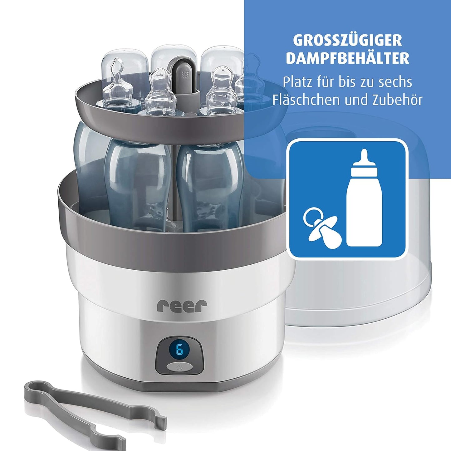 VapoMax, Dampfauslass mit HeatColor