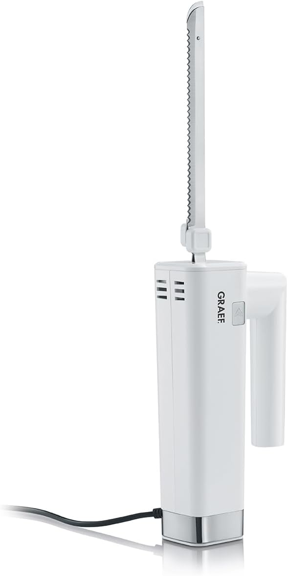 Elektromesser EK501EU mit Fingerschutz, Weiss
