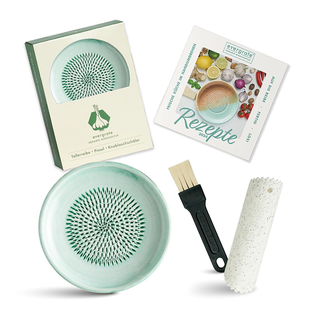 Keramikreibe-Set mit Zubehör, Mint