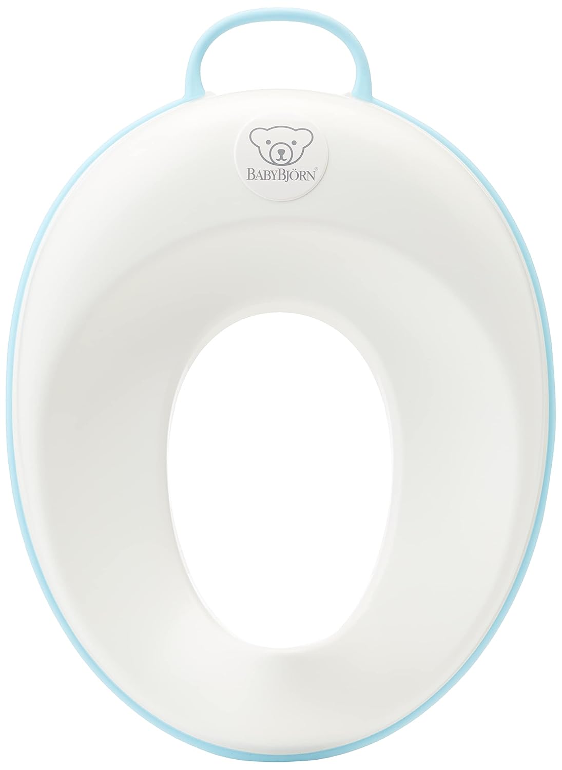 Toilettensitz, Weiß/Türkis