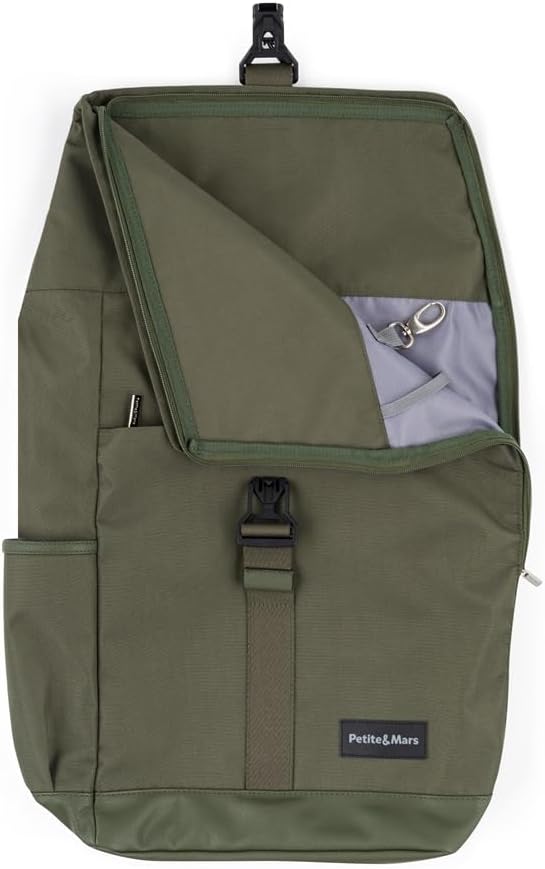 Kinderwagen-Wickelrucksack Jackob, Military Green