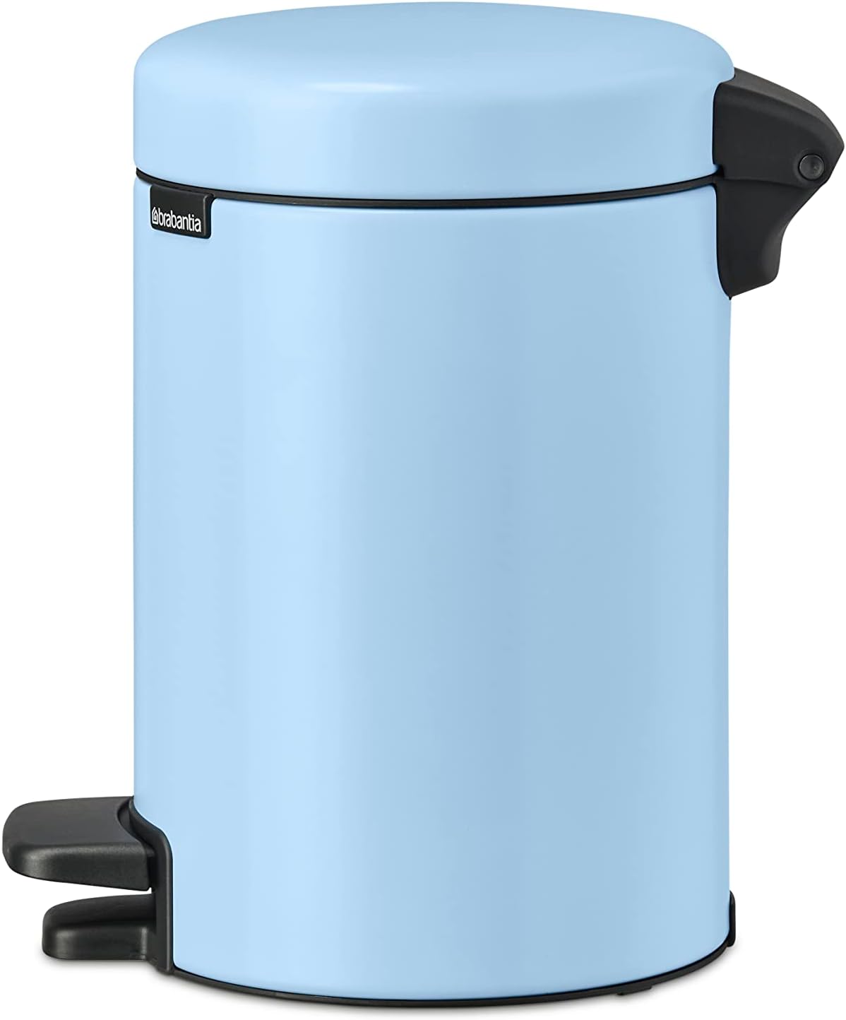 Treteimer mit leiser Schliessfunktion, 3 Liter Dreamy Blue