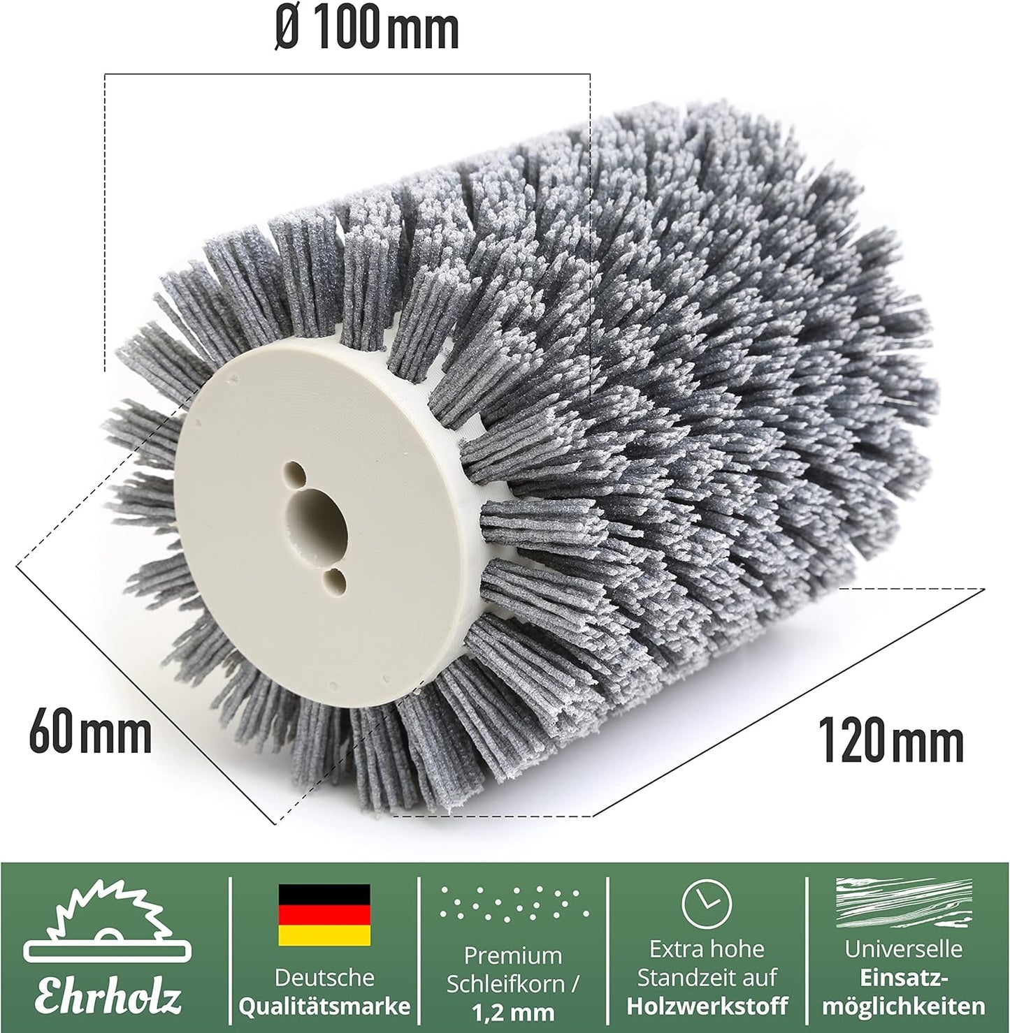 Schleifbürste, Nylon Körnung 60