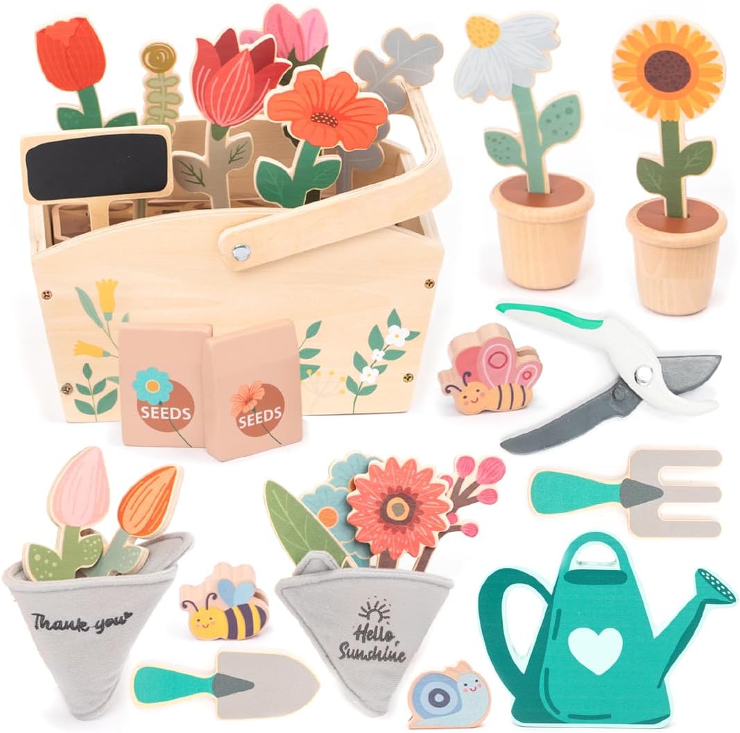 30-teiliges Gartenspielzeug Set für Kinder