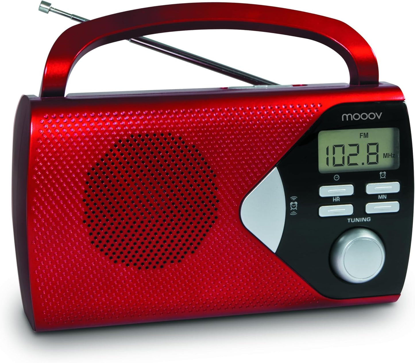 Tragbares Radio - MOOOV 477201, Rot