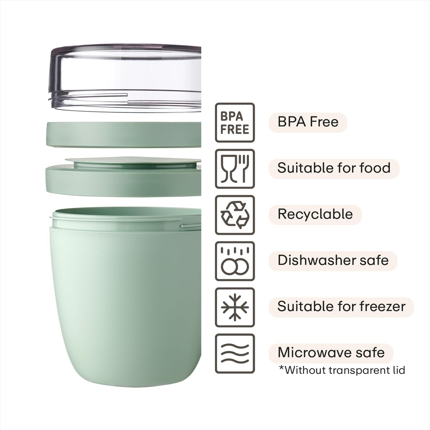 Lunchbox, Vivid Mauve / 500 ml