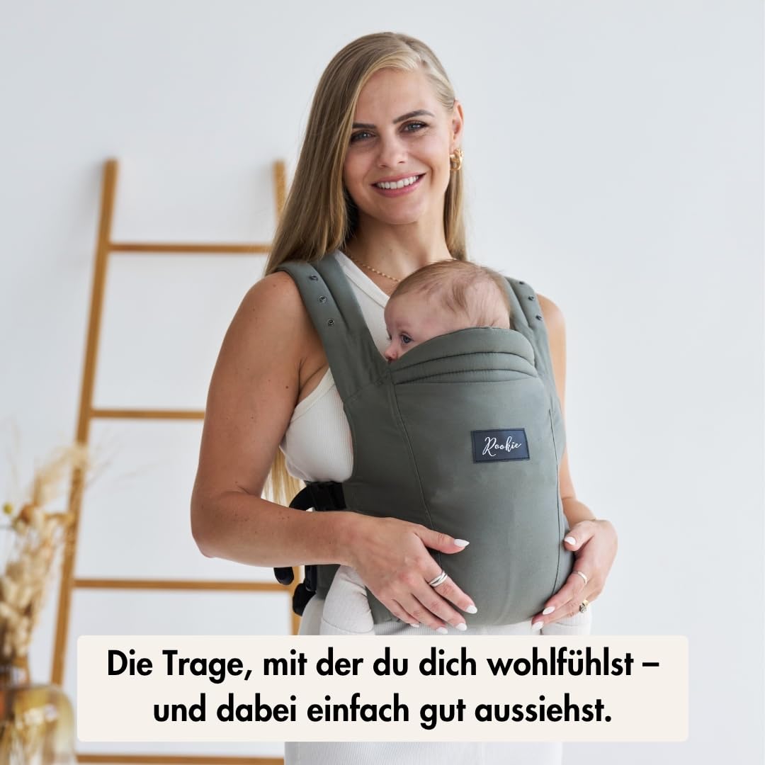 Ergonomische Babytrage, Khaki