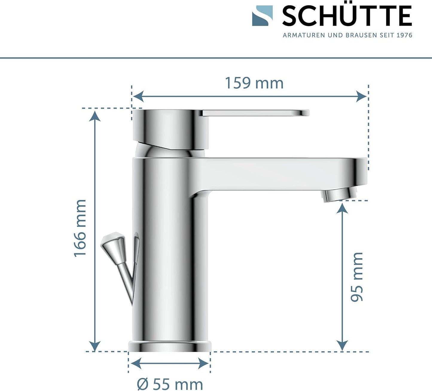 Waschtischarmatur 34210 ELEPHANT, Chrom
