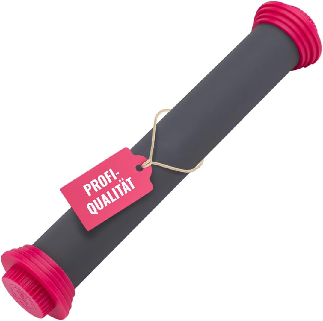 Ausrollstab mit Abstandsringen, 30 cm