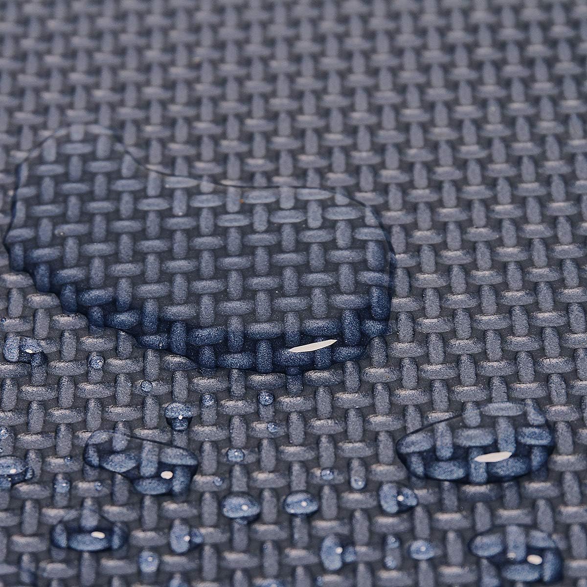 Zusammensteckbare Boden- und Puzzlematten (18 Stück), Blau Weiss Grau, 18 Pièces