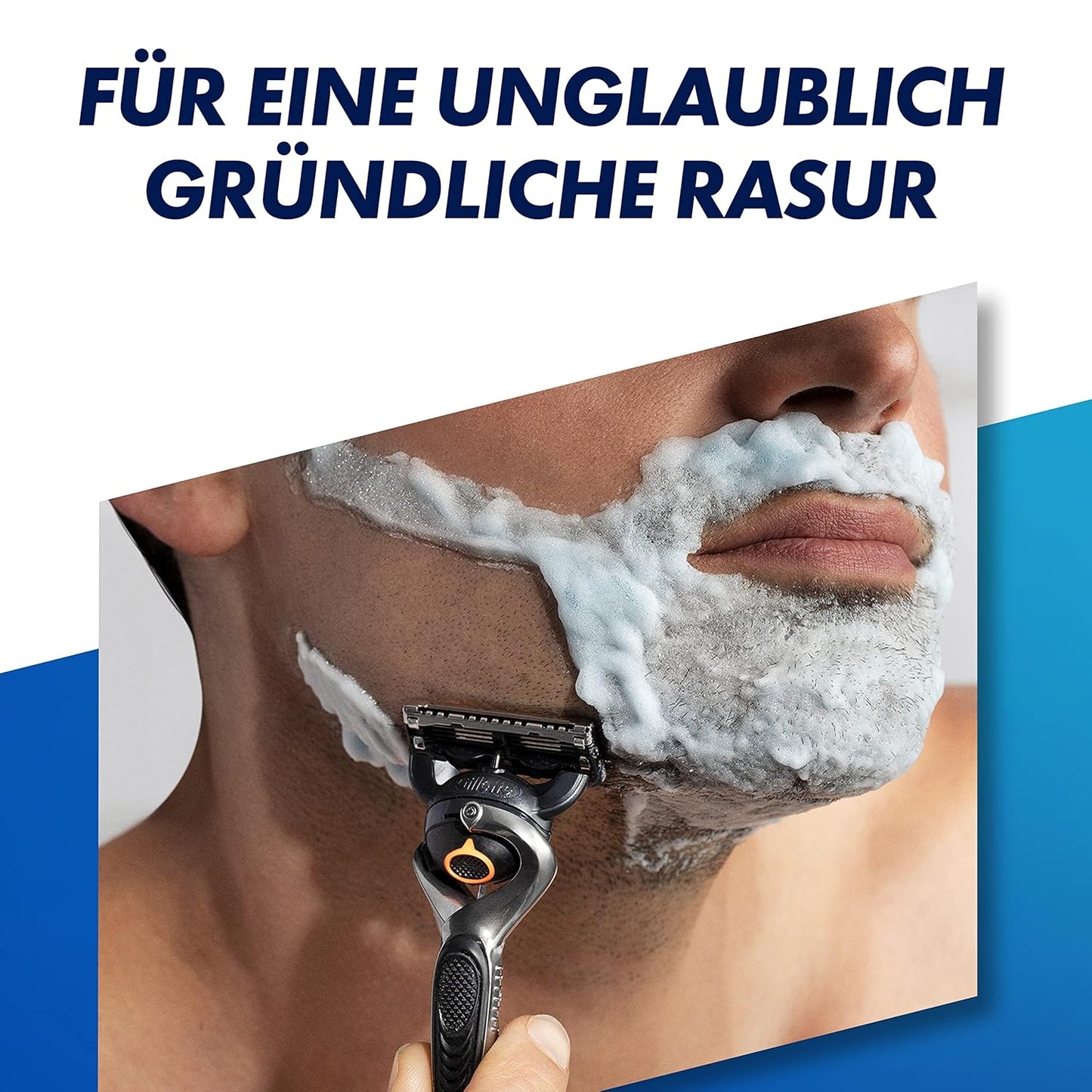 ProGlide, 10 Klingen + Rasierschaum