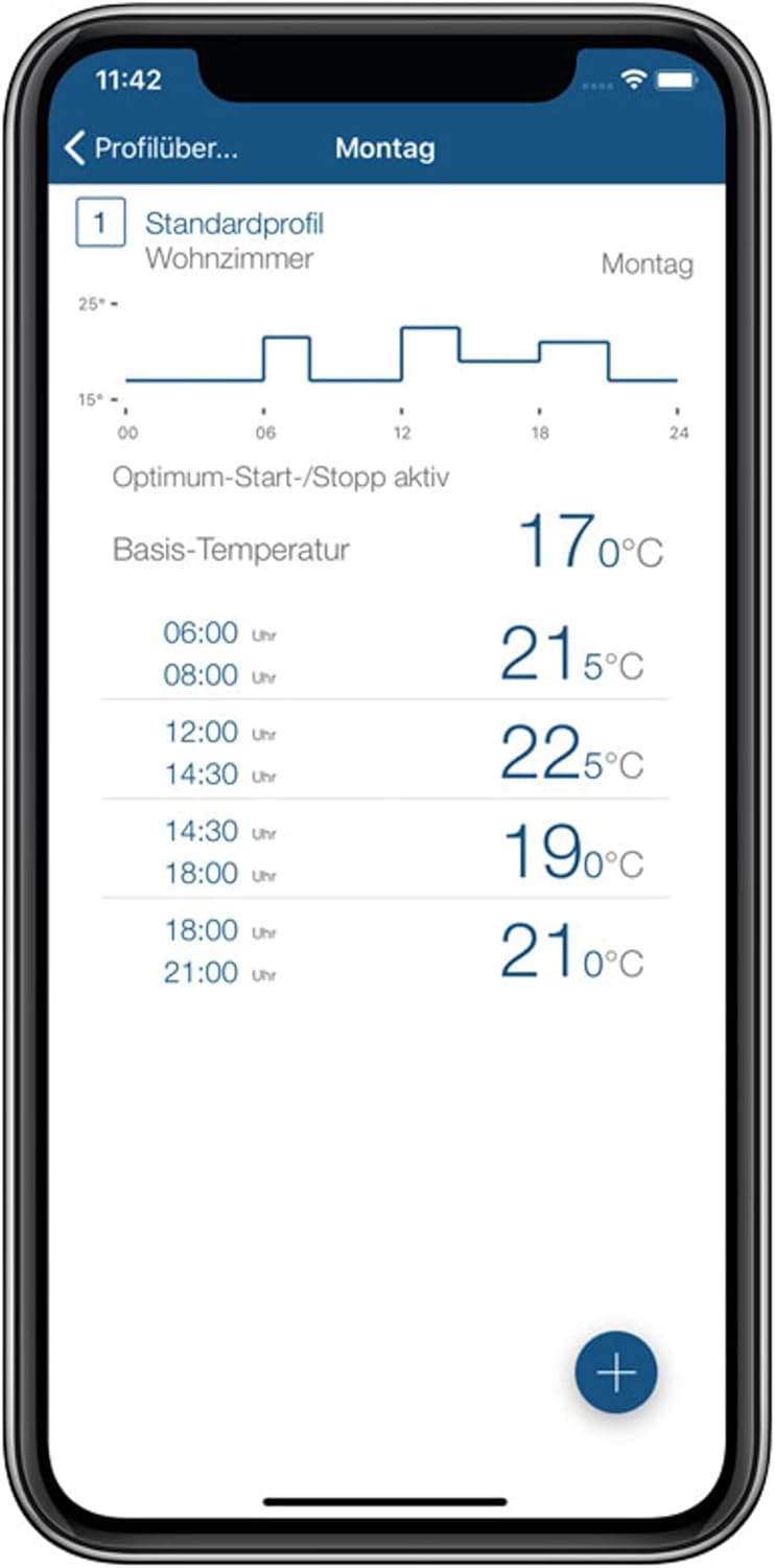 5er Set Smart Home Heizkörperthermostat, 5er-Set