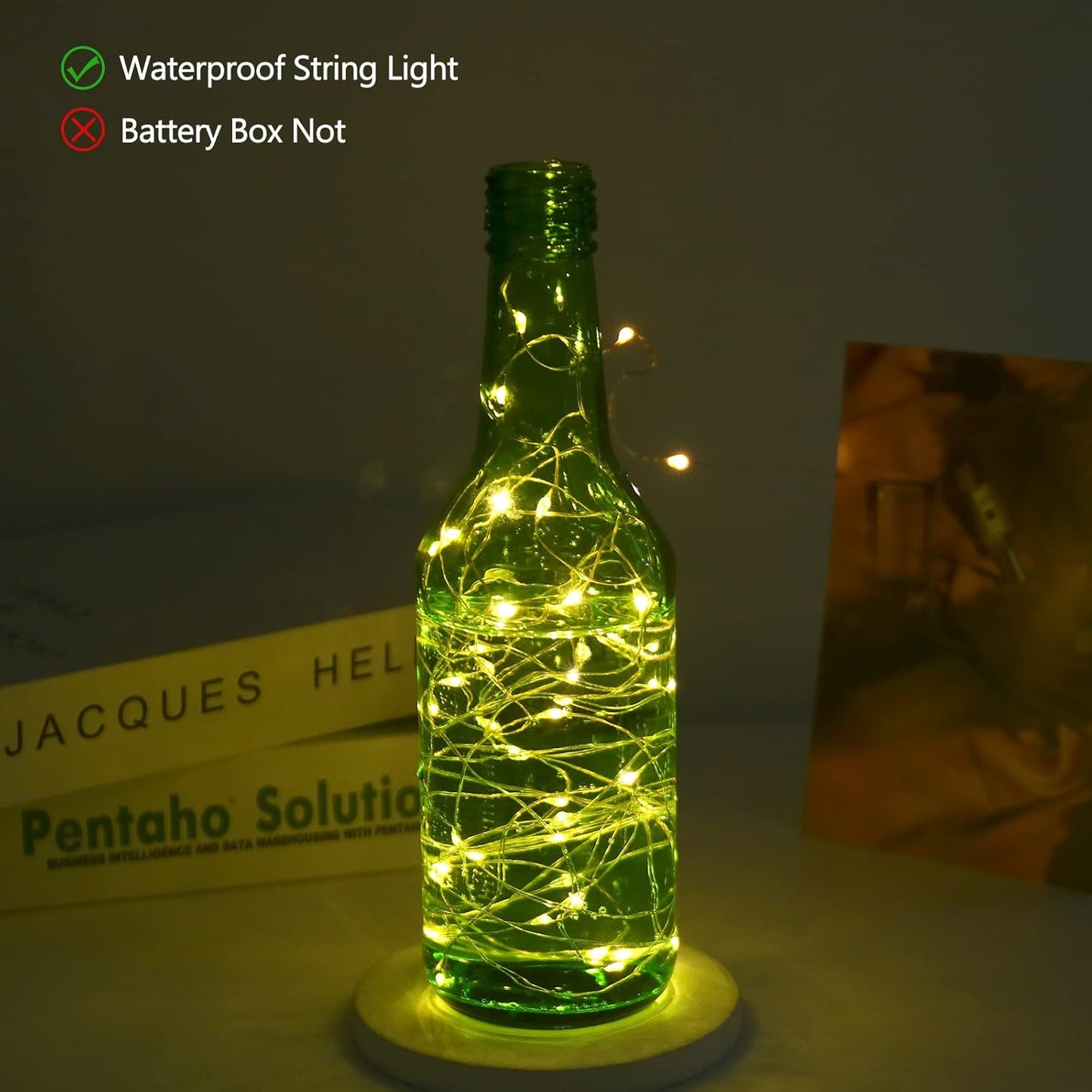 12 Drahtlichterketten