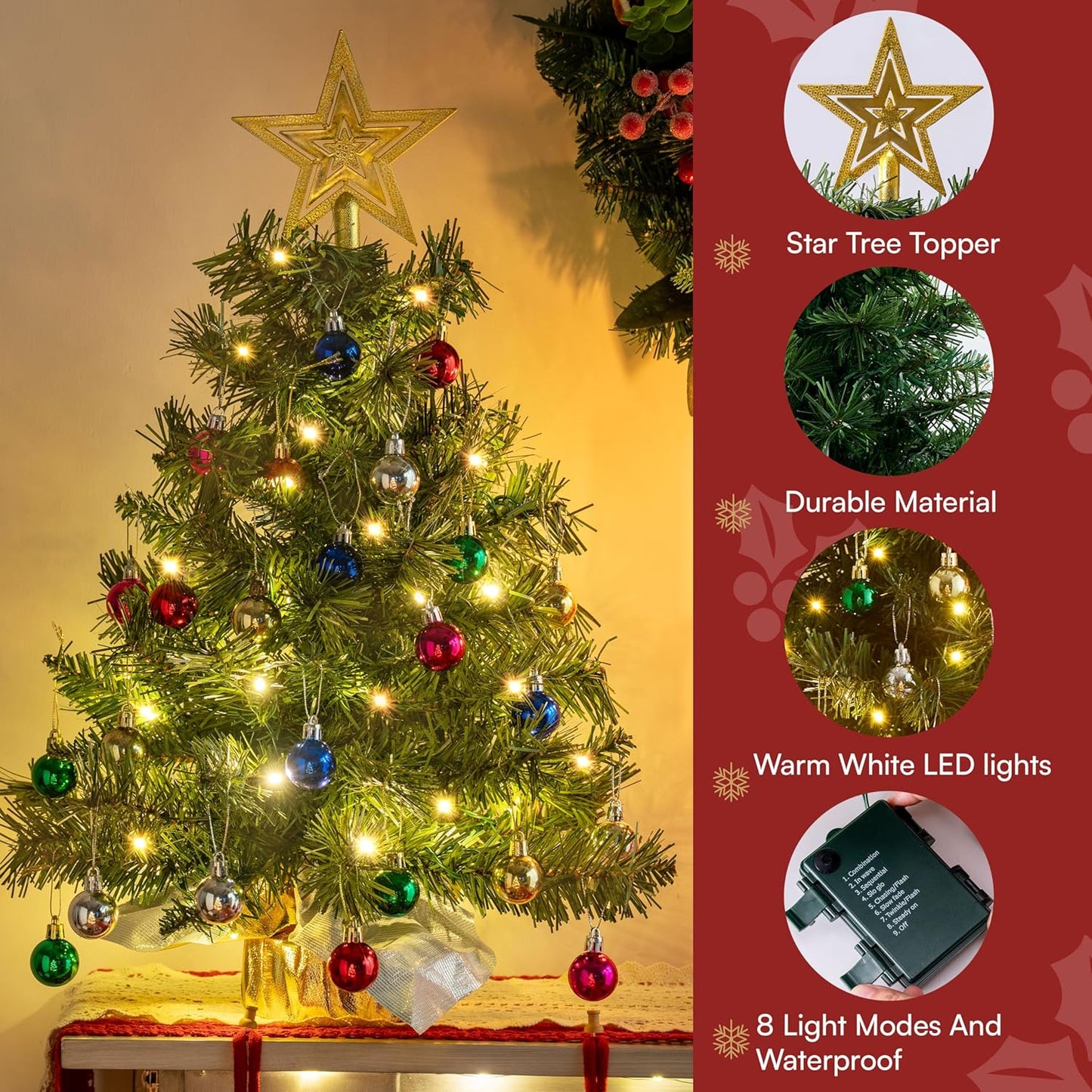 Tisch-Weihnachtsbaum, Grün