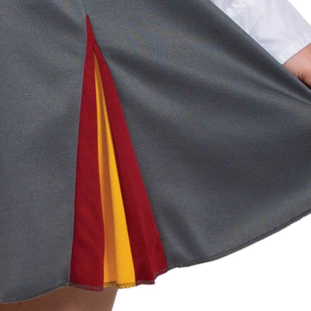 Gryffindor Rock Kostüm, Grau & Gold Women's Small (4-6)