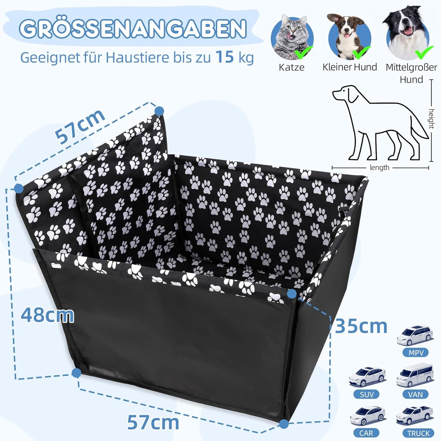 Hunde Autositz