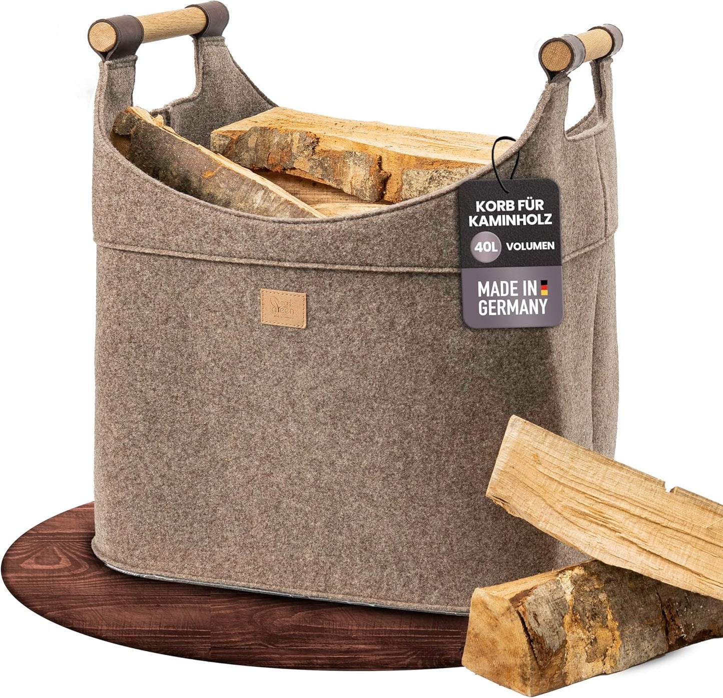 Holzkorb, Beige