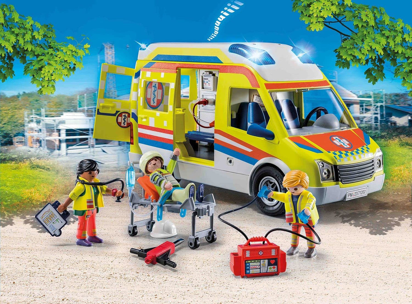 71202 City Life - Rettungswagen mit Licht und Sound, Konstruktionsspielzeug