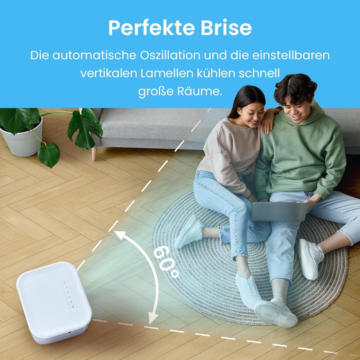 Mobiler Luftkühler