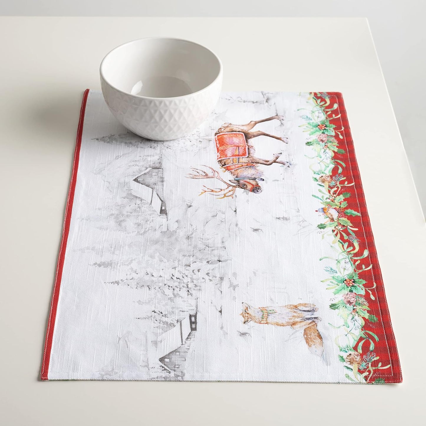 4-teiliges Tischset, 33cm x 48cm Christmas Tradition