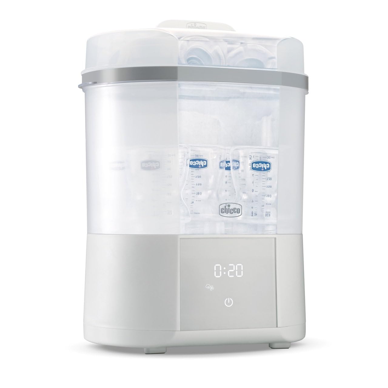 Sterilisator für Babyflaschen mit Trocknungsfunktion, Mit Troknungsfunktion