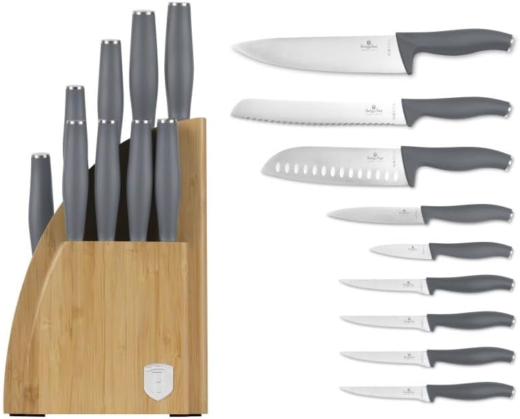 10-teiliges Messerset mit Ständer, Aspen Collection BH-2759, Aspen