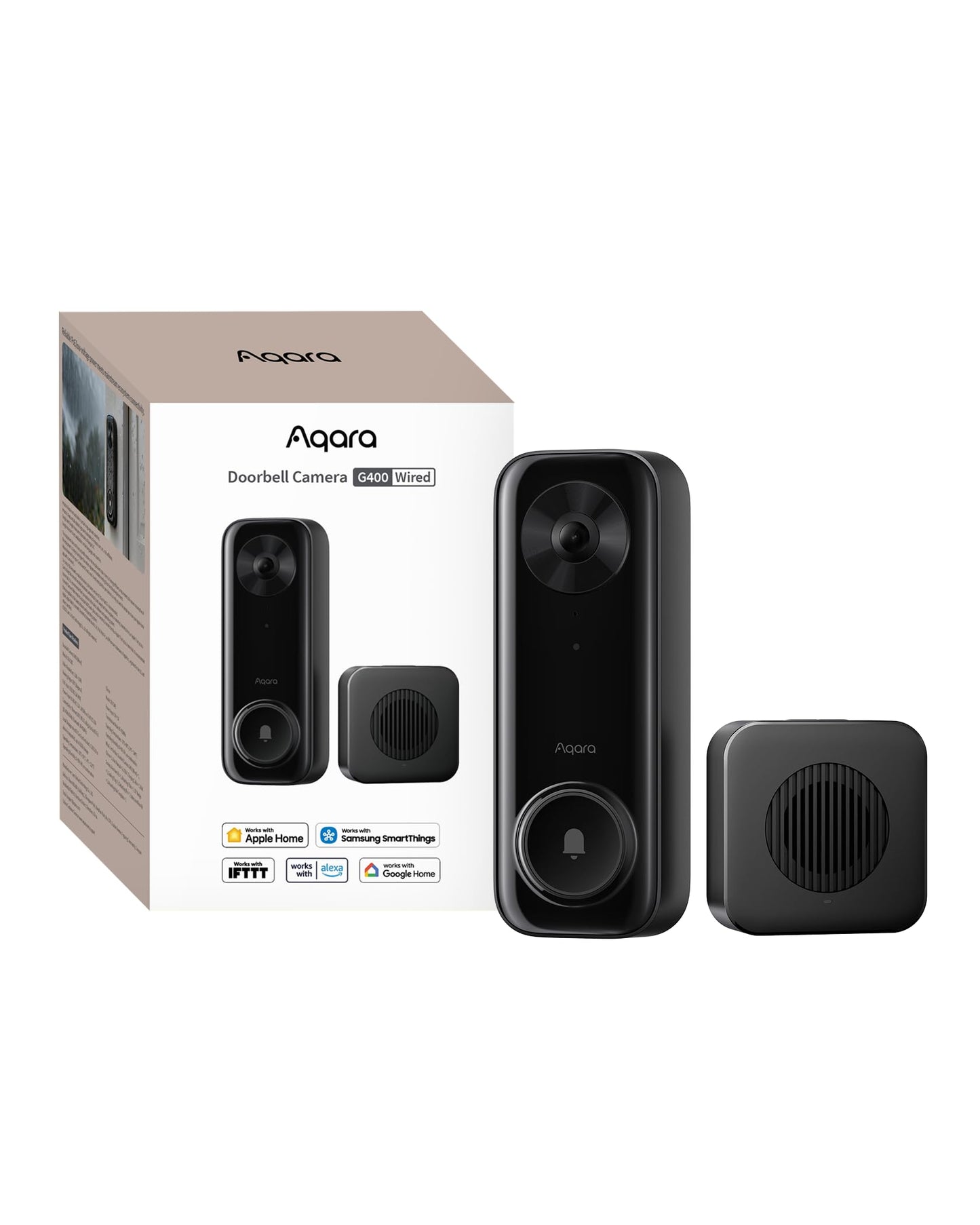 Türklingel-Kamera G400 mit Chime und 2K HD