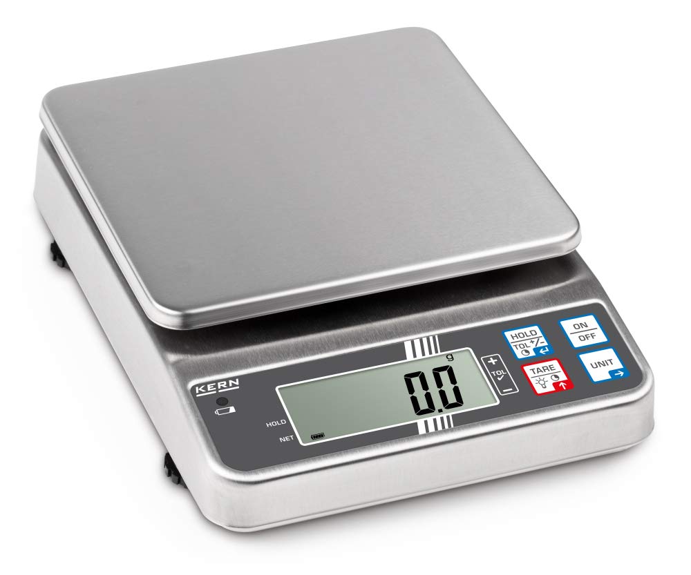 Edelstahl-Tischwaage mit Checkweighing-Display