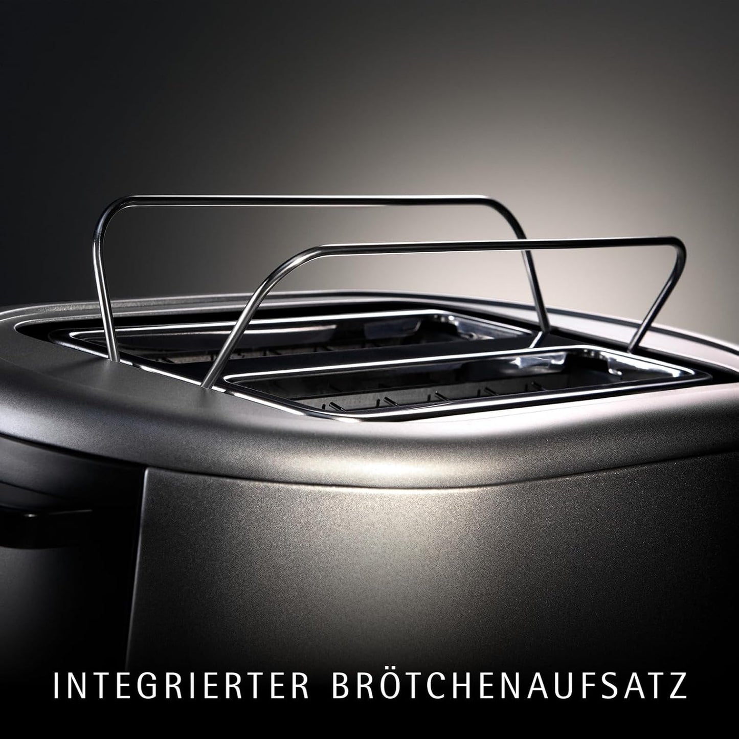 Doppelschlitz Toaster mit Brötchenaufsatz, Lono - 2 Scheiben