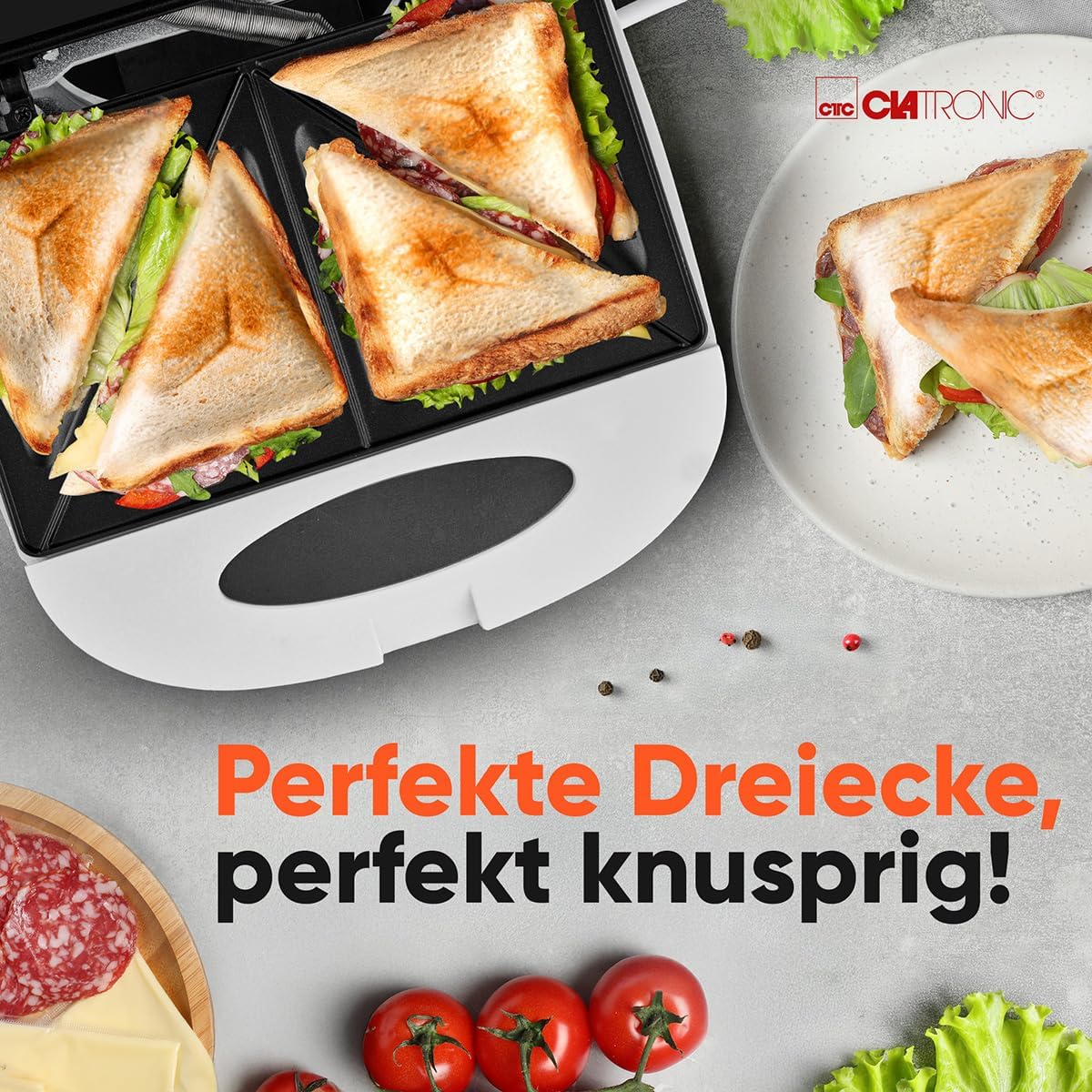 Sandwichmaker mit Antihaftbeschichtung