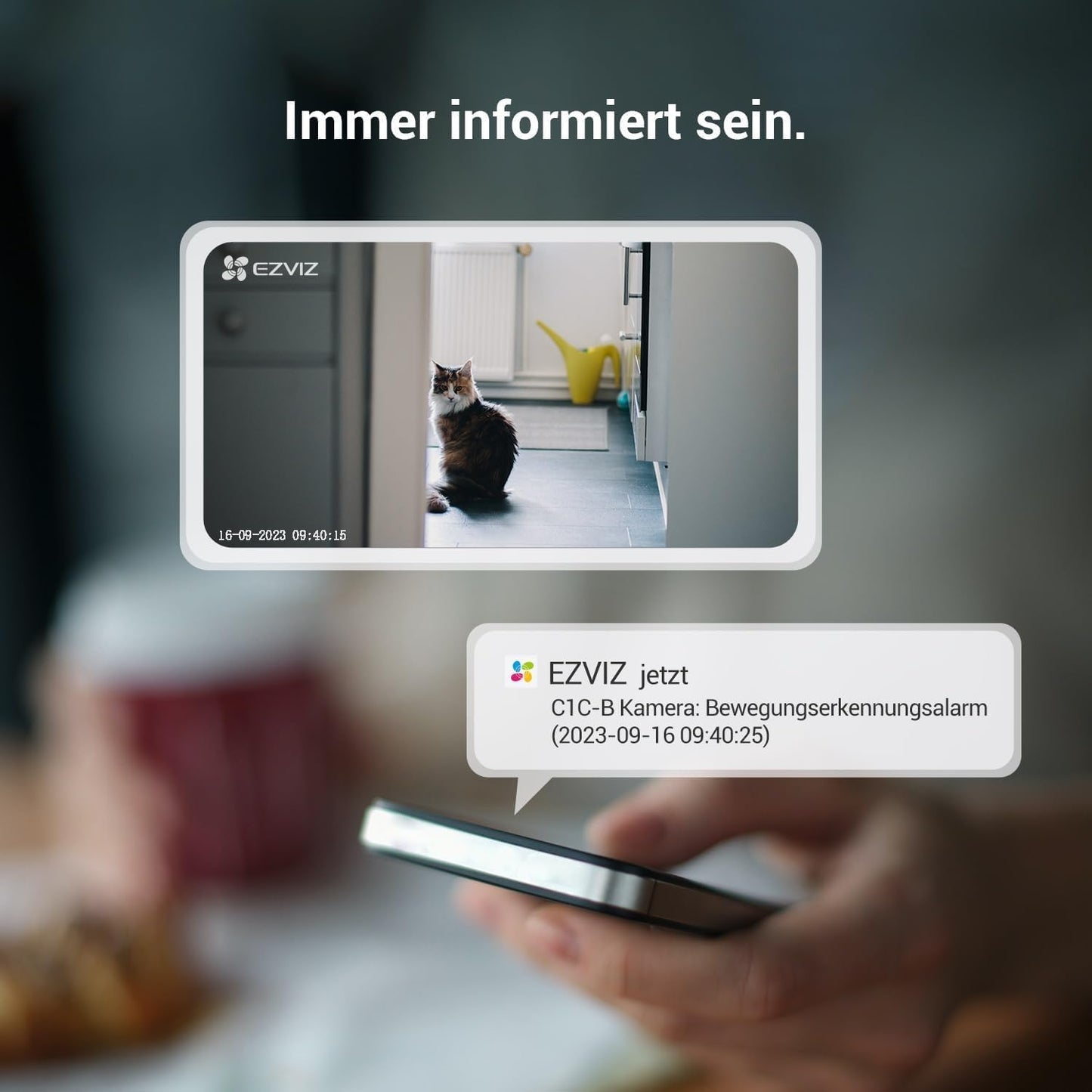 2-teiliges C1C Heimtierkamera Set mit Zwei-Wege-Audio, C1c 2 Set
