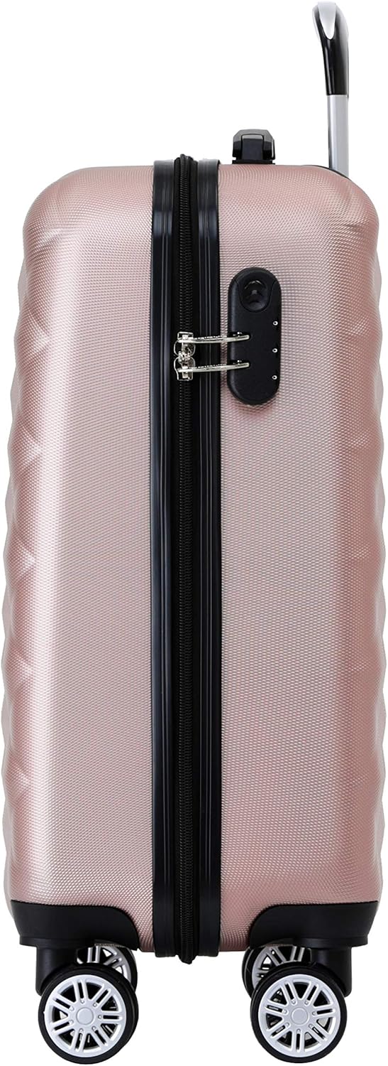 2066 Hartschalentrolley, Rosa Gold